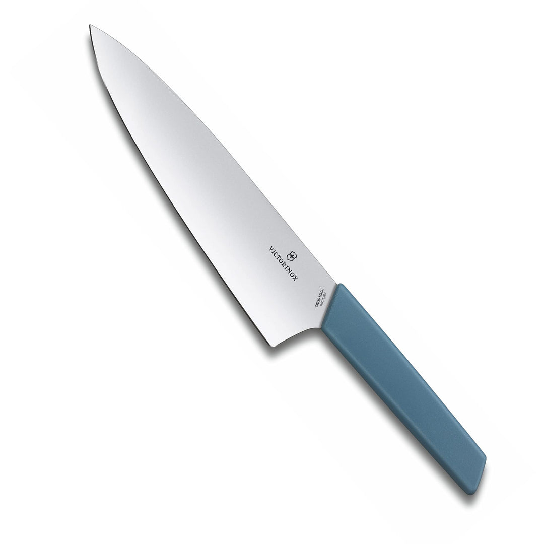 Victorinox, Swiss Modern, Profi Tranchiermesser, Extra Scharfe Klinge, gerader Schliff, 20 cm, Robus