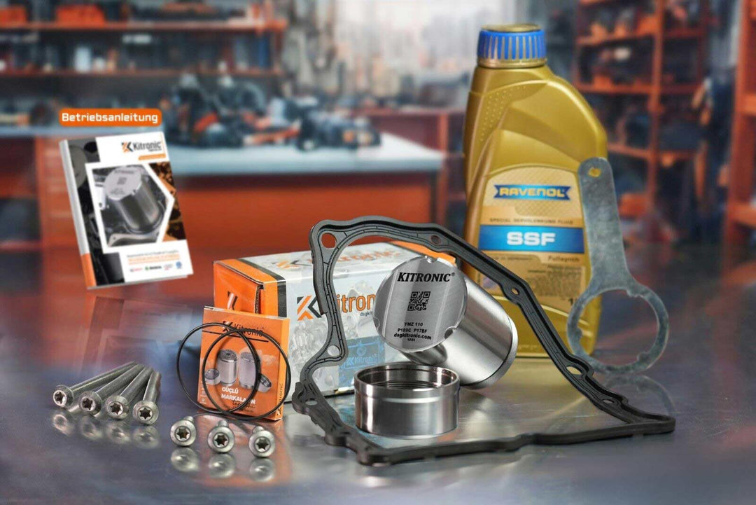 Druckspeicher Reparatursatz DQ200 für DSG, 7-Gang-Mechatronik Trockenkupplungsgetriebe 0AM kompatibe