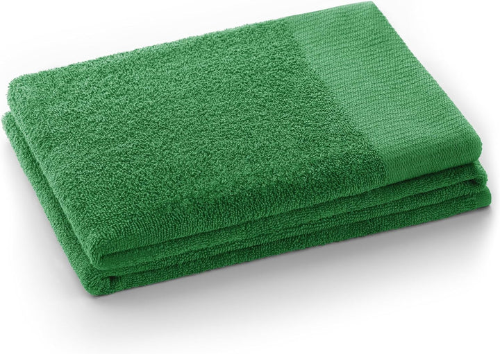 AmeliaHome Handtuch Set Grün 4 Handtücher 50x100 cm und 2 Duschtücher 70x140 cm 100% Baumwolle Quali