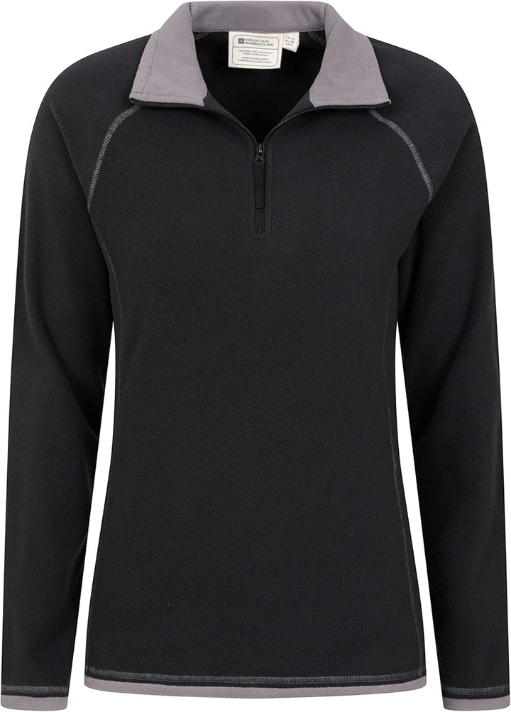 Mountain Warehouse Montana Fleecejacke für Damen aus Microfleece - Atmungsaktiver Fleece-Pullover fü