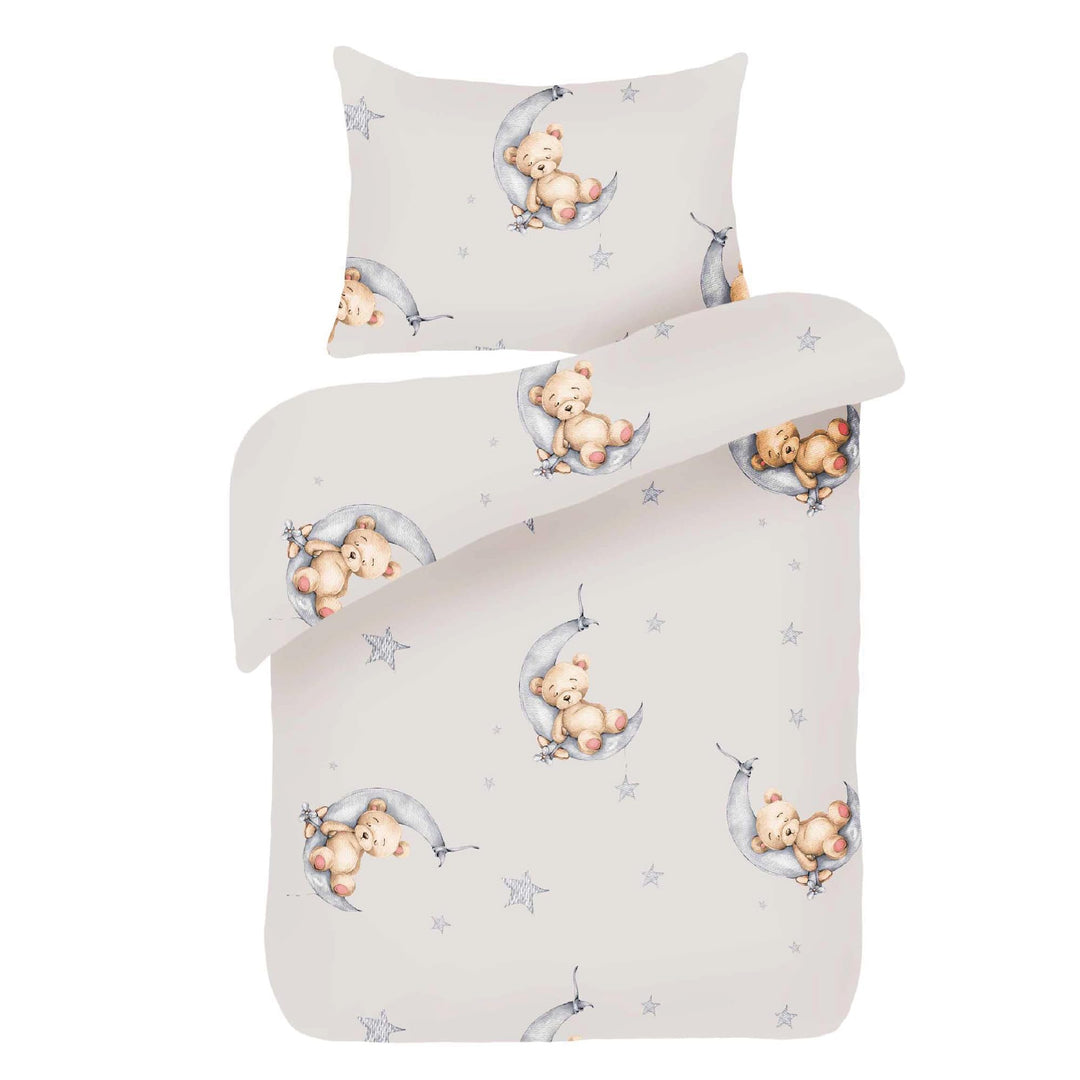 Bestlivings Kinder Bettwäsche 2-TLG (100x135cm / 40x60cm) Bettdecken Set, 100% Baumwolle - Babybettw