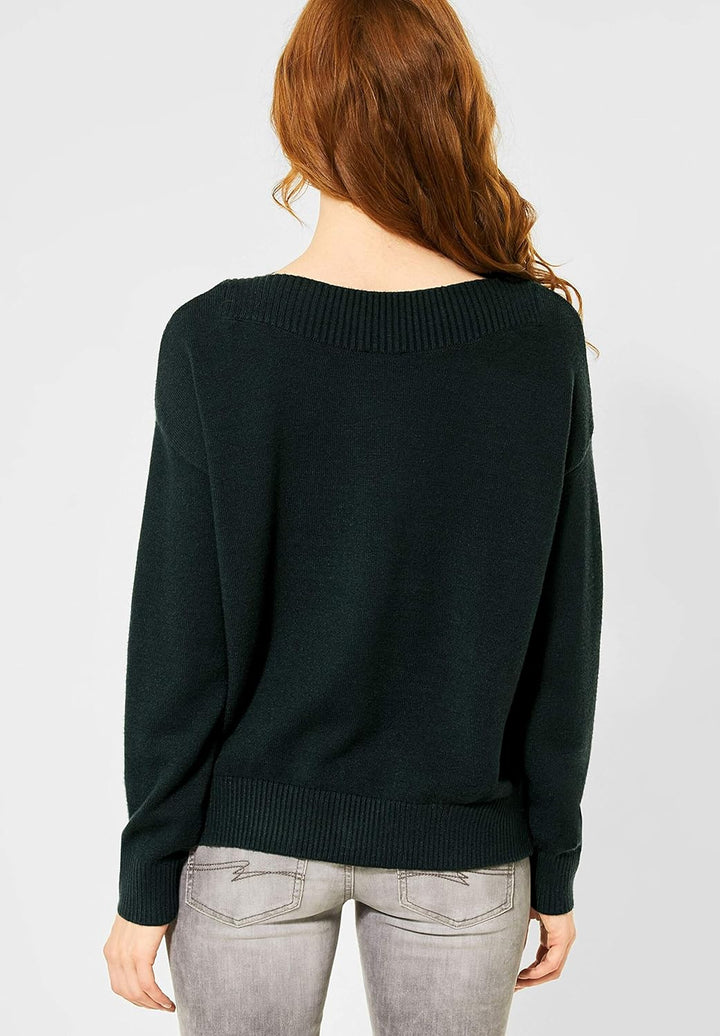 Street One Damen Pullover 34 Endless Green, 34 Endless Green