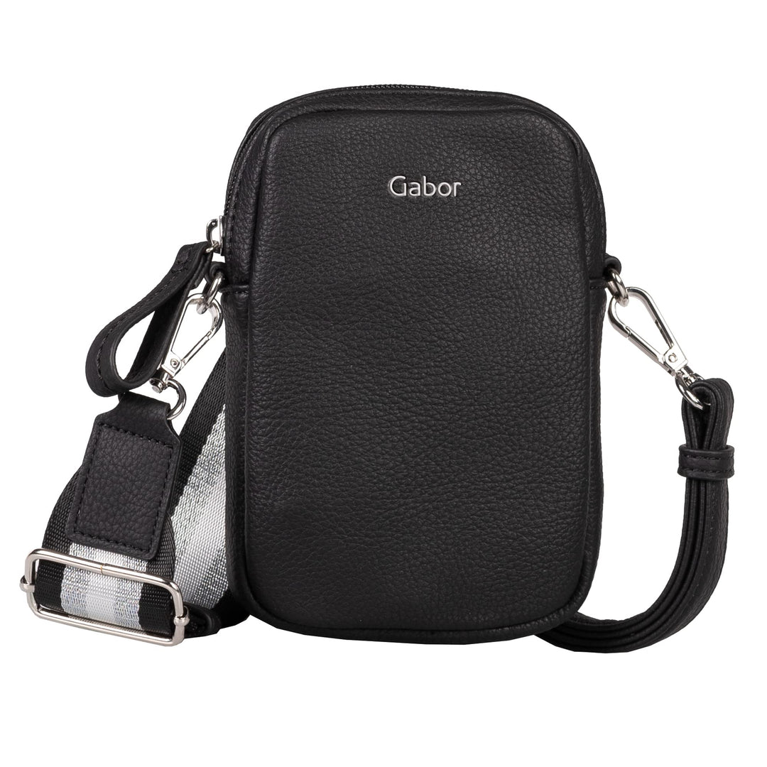 Gabor bags Silvia Damen Handytasche Umhängetasche Mittelgross Schwarz