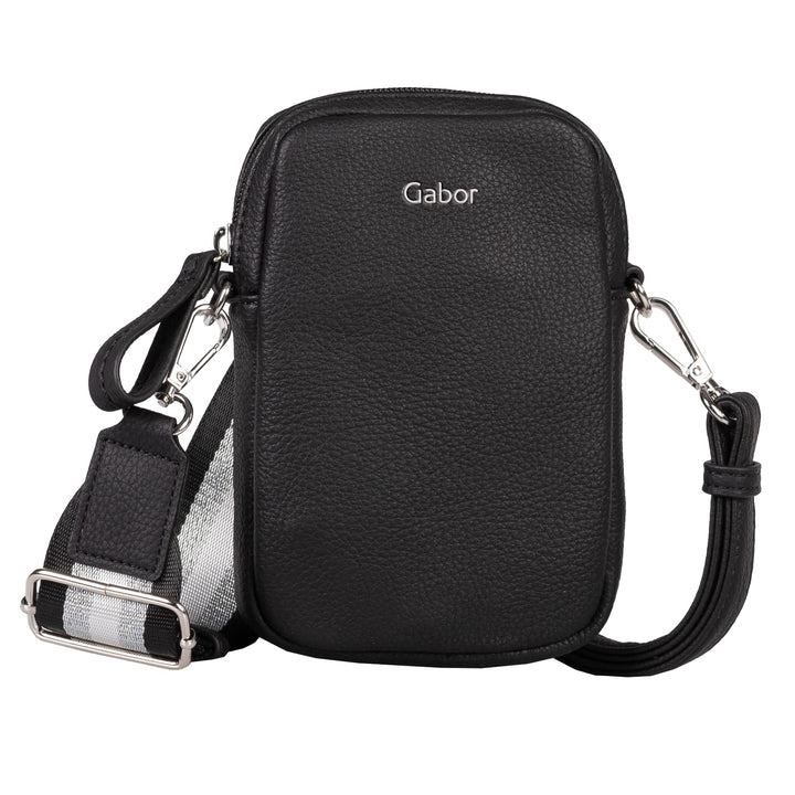 Gabor bags Silvia Damen Handytasche Umhängetasche Mittelgross Schwarz