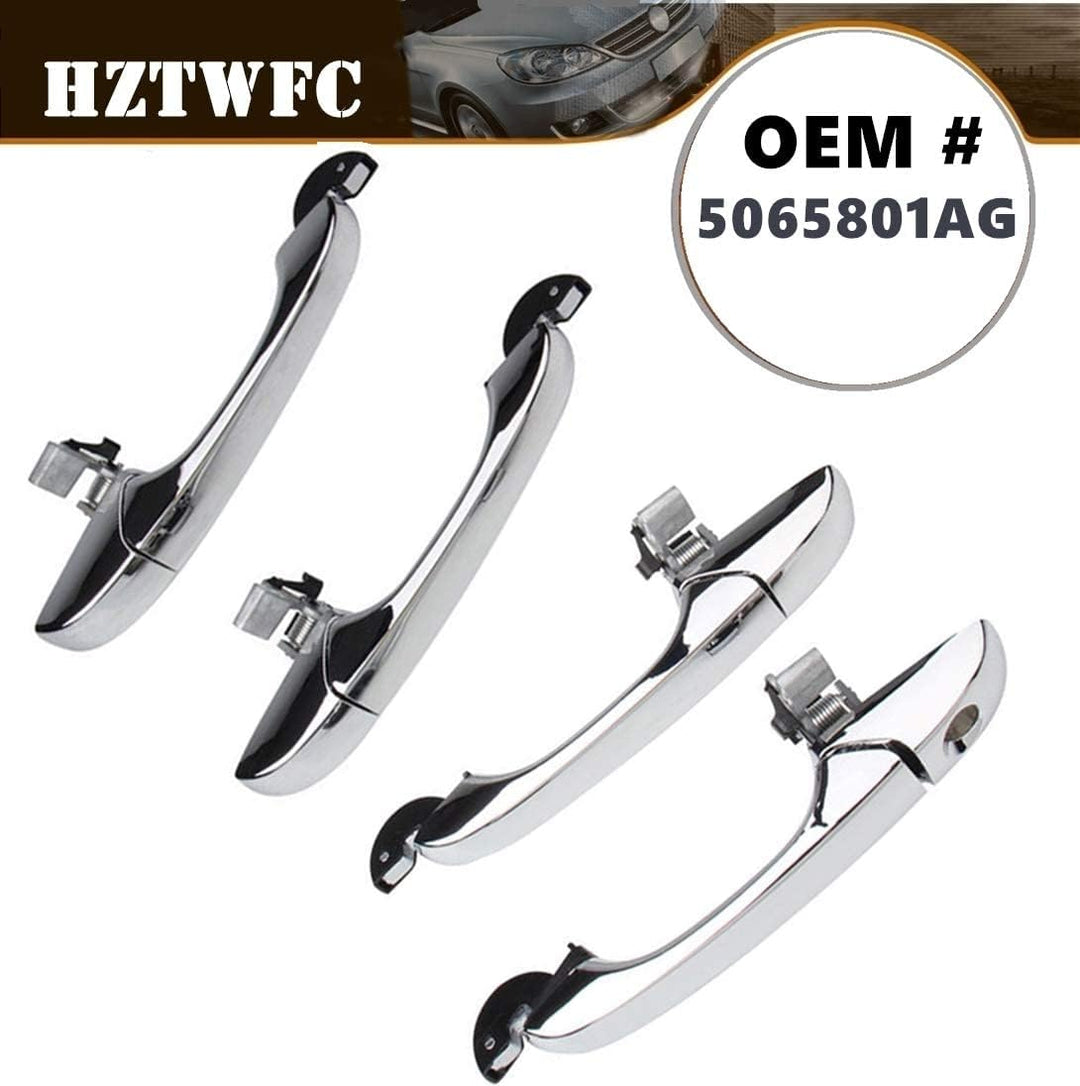 HZTWFC 4tlg. Vorne hinten links rechts aussen türgriff chrom OEM # 4589009AH 4589009AD 4589009AG 506