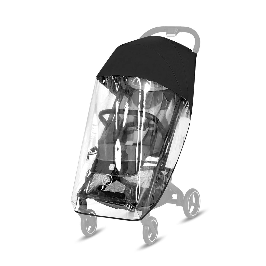 gb Gold Regenverdeck für Qbit+ All-City Buggys, Transparent, transparent