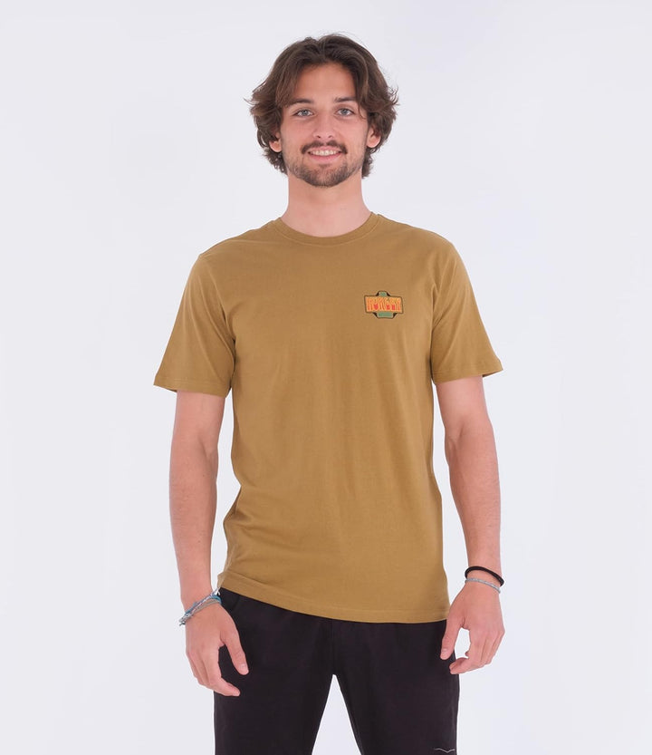 Hurley Herren Evd Wash Reflection Tee Ss T-Shirt L Goldene Doodle, L Goldene Doodle