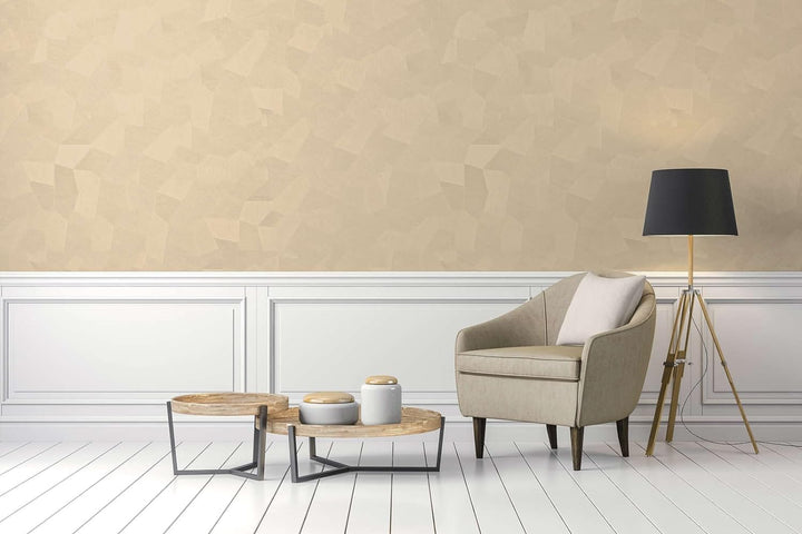 New Walls Premium Wandfarbe Beige, Champagner Liquid Luxury Dispersionsfarbe für Innenräume – 1 L 10