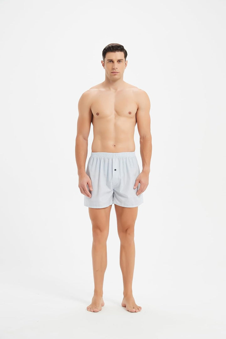 JupiterSecret Herren Boxershorts Baumwolle Unterhosen Männer 6er und 10er Pack Grosse Amerikanische
