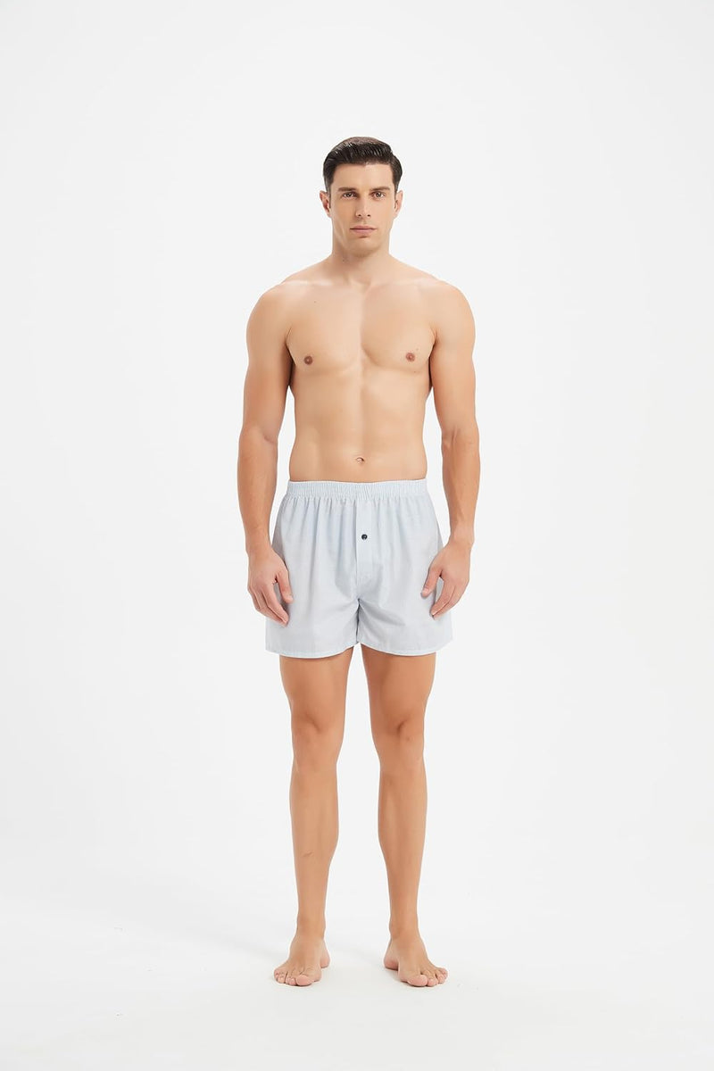 JupiterSecret Herren Boxershorts Baumwolle Unterhosen Männer 6er und 10er Pack Grosse Amerikanische