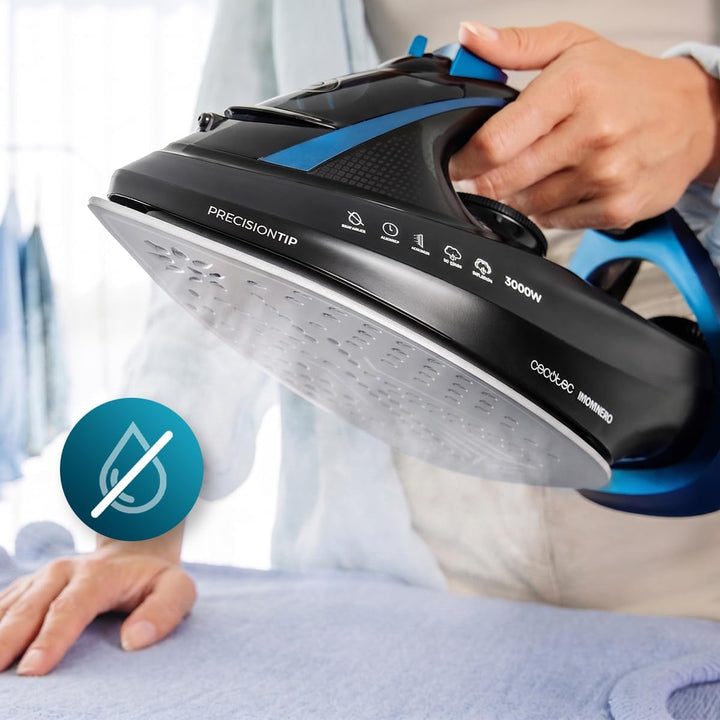 Cecotec Dampfbügeleisen IronHero H-3000 Ceramic. 3000 W, 65 g/min Dampf, 230 g/min Dampfstoss, XXL K