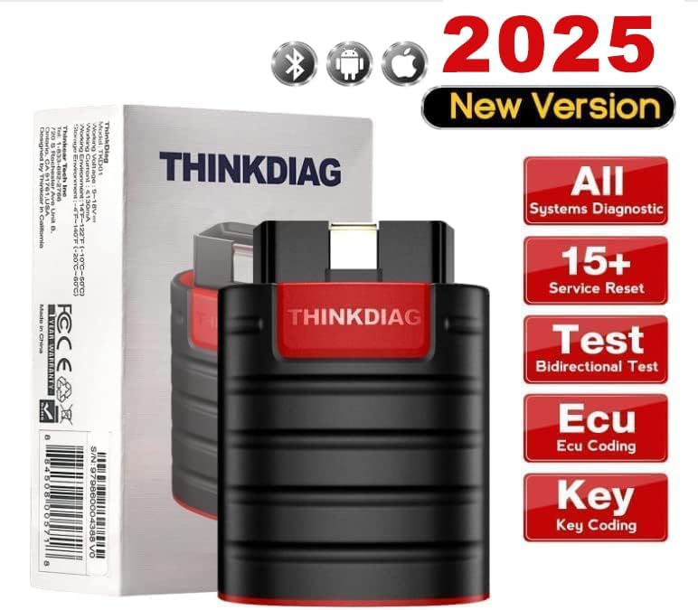 thinkcar ThinkDiag obd2 diagnosegerät obd2 bluetooth adapter Vollsysteme Obd2 Codeleser für bidirekt