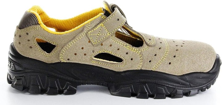 Cofra NT040-000.W36 NEW BRENTA S1 P SRC Sicherheitssandalen, Beige/Orange, Grösse 36 36 EU, 36 EU