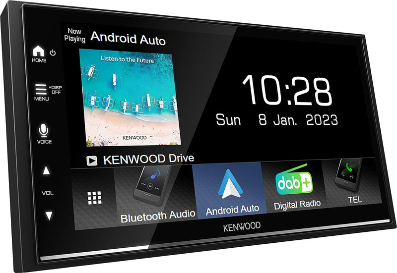 KENWOOD DMX7722DABS - 17,3 cm (6,8") Digital Media AV-Receiver mit Wireless CarPlay & Android Auto (