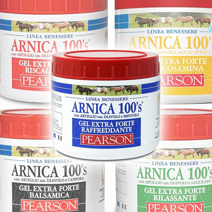 ARNICA 100'S - Arnika für Pferde, kühlendes Gel Extra Forte von Pearson [500ml]. Arnika Gel Forte, C