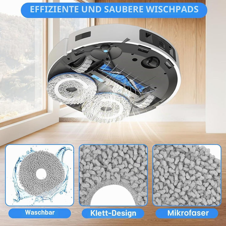Zubehör für Ecovacs DEEBOT T30S, Ersatzteile für Ecovacs Deebot T30S PRO Staubsauger, 1 Hauptbürste,