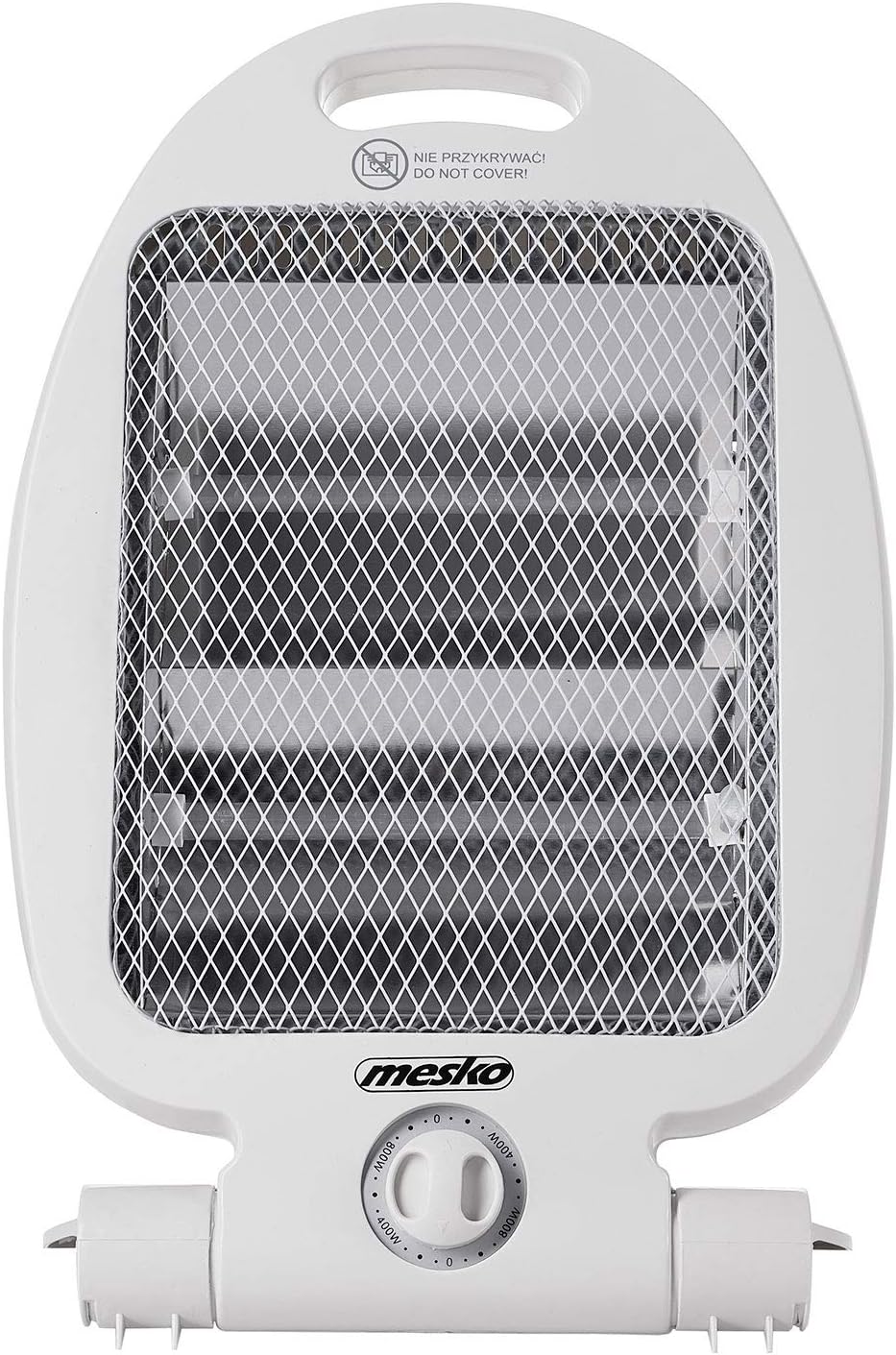 Mesko MS7710 Quarz Heizstrahler, Infrarotheizer 2 Heizstufen Niedrigem Verbrauch, Strahlungsheizung