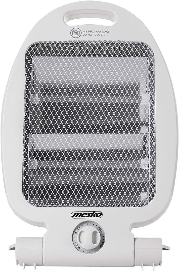Mesko MS7710 Quarz Heizstrahler, Infrarotheizer 2 Heizstufen Niedrigem Verbrauch, Strahlungsheizung
