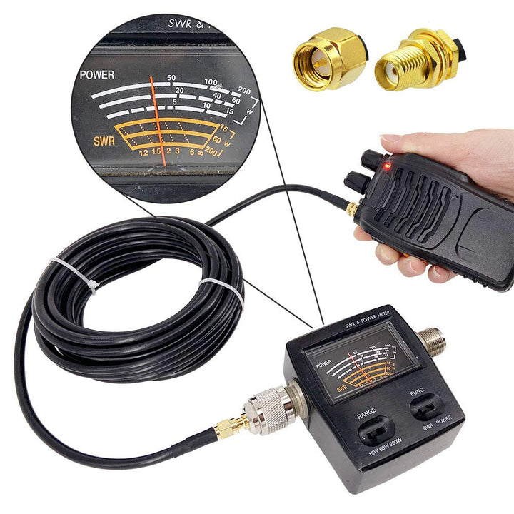 SMA WiFi Antennenkabel RG58 5M SMA Buchse auf Stecker Verlustarmes 50 Ohm Koaxkabel WLAN Verlängerun