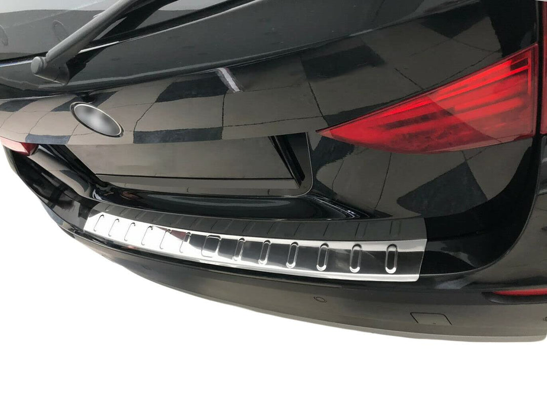 Ladekantenschutz Edelstahl CHROM kompatibel für BMW X1 E84 2009-2012 vor LCI || mit Abkantung | prem