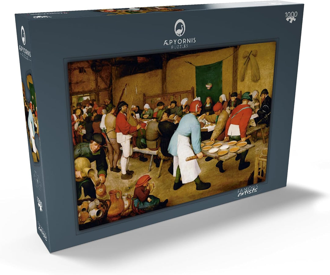 Peasant Wedding, 1568, by Pieter Bruegel The Elder - Premium 1000 Teile Puzzle - MyPuzzle Sonderkoll