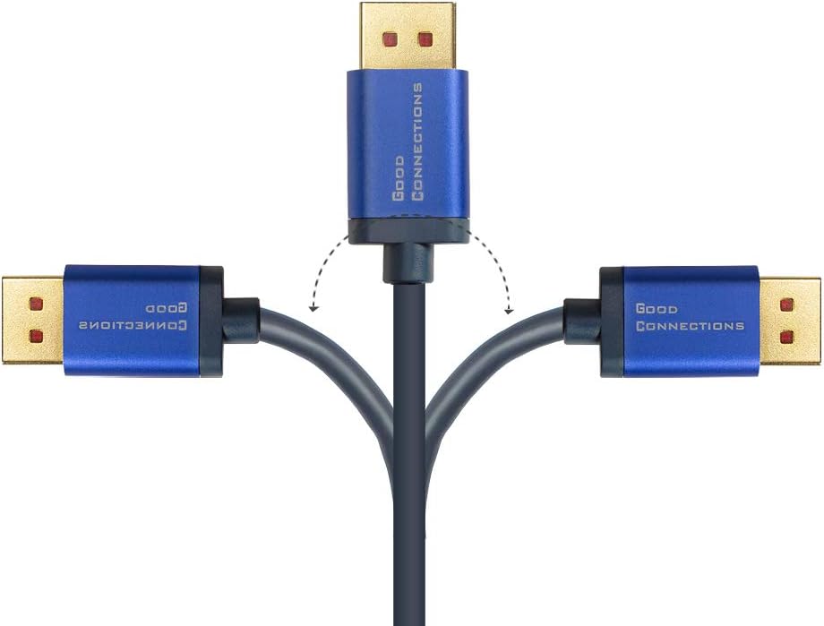 Good Connections® SmartFLEX DisplayPort 1.4 an HDMI 2.0 Adapter - 4K UHD @60Hz RGB / 4:4:4 - KUPFERL
