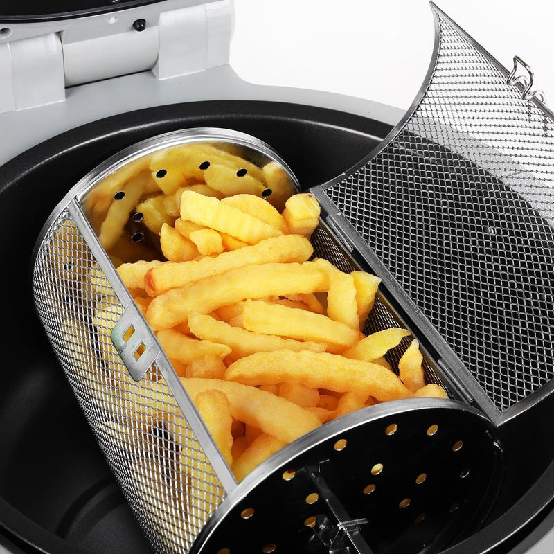 Klarstein VitAir Heissluftfritteuse Fritteuse, 1400 Watt, fett-frei Frittieren + Backen + Grillen +