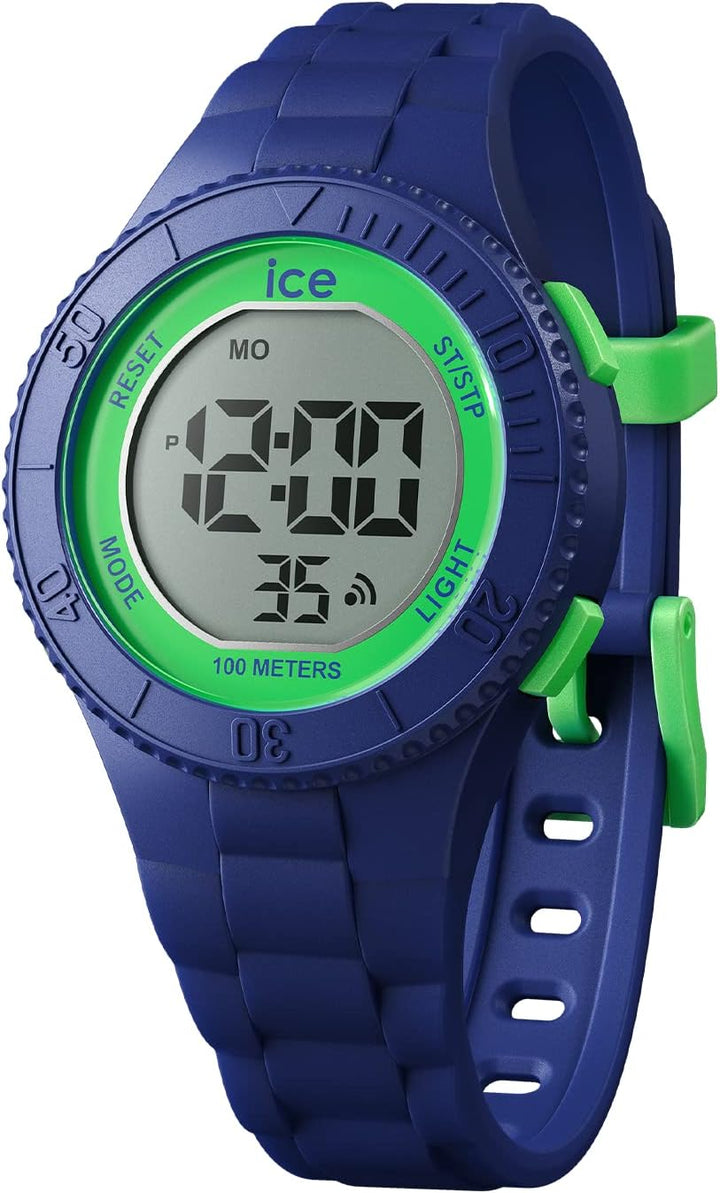 Ice-Watch - ICE digit - Jungenuhr mit Plastikarmband Blau (Grün), Blau (Grün)