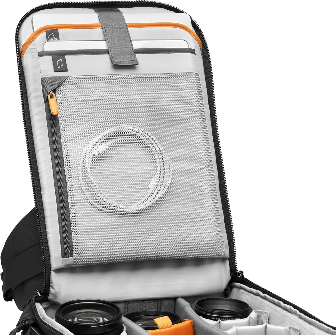 Lowepro Flipside Kamerarucksack für spiegellose DSLRs, Reflex Kameras und Mehreren Objektiven,kompak