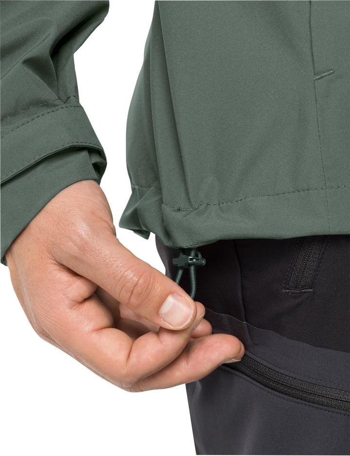 Jack Wolfskin Herren Weiltal 2l Jkt M Wetterschutzjacke XL hedge green, XL hedge green