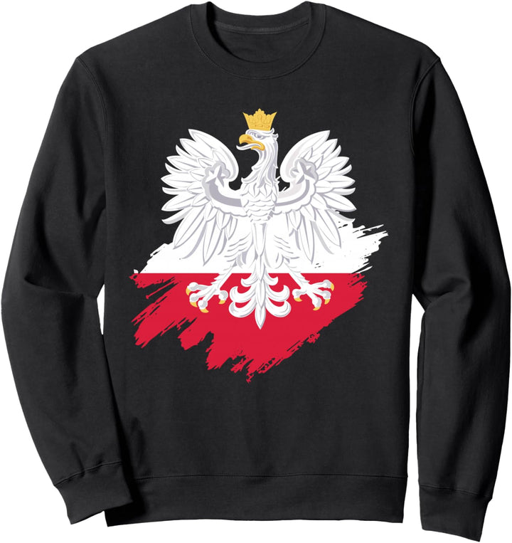 Polnische Flagge Pole Polin Polen Polska Sweatshirt