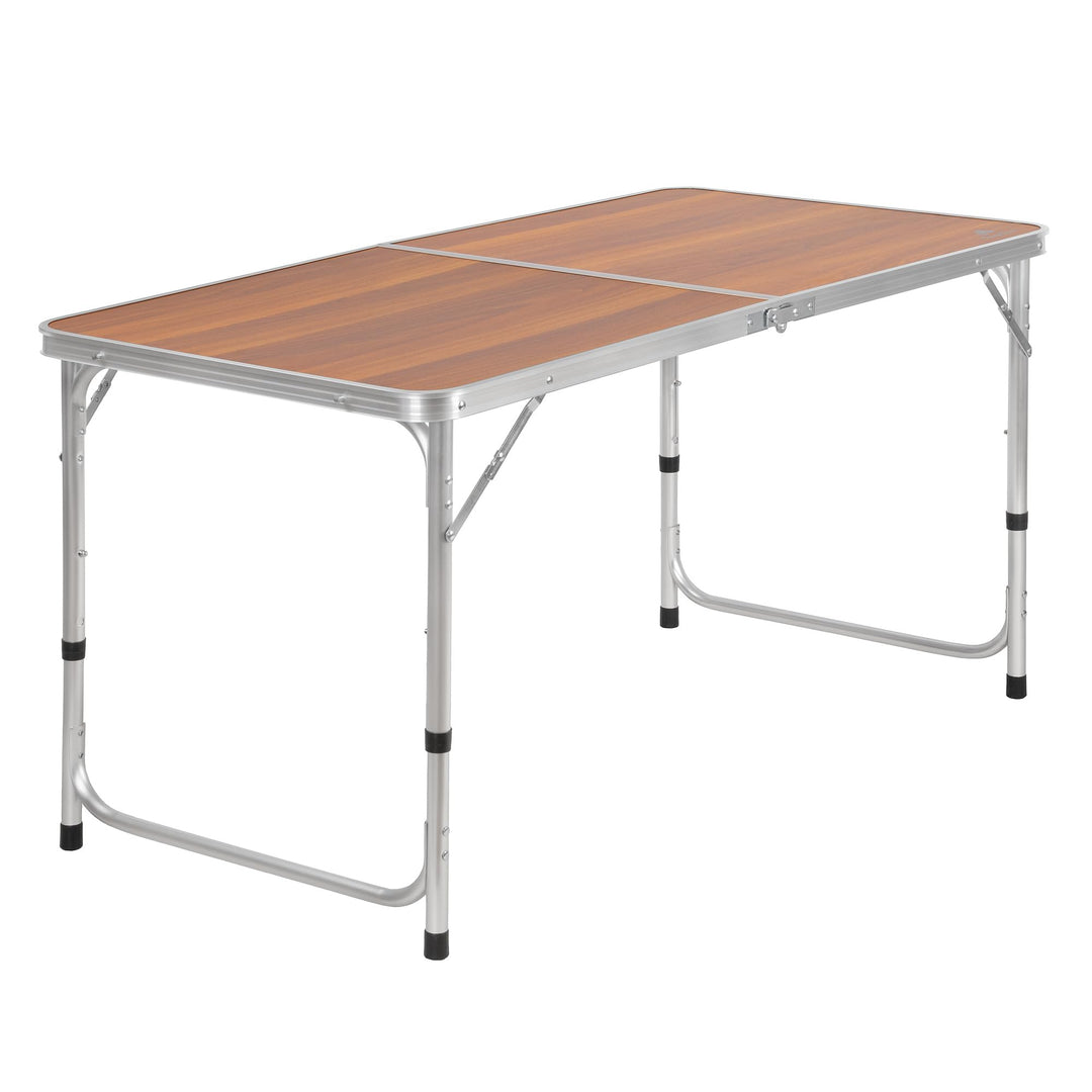 CampFeuer Aluminium Campingtisch für 6 Personen | 120 x 60 cm | Gartentisch faltbar, Falttisch, Balk