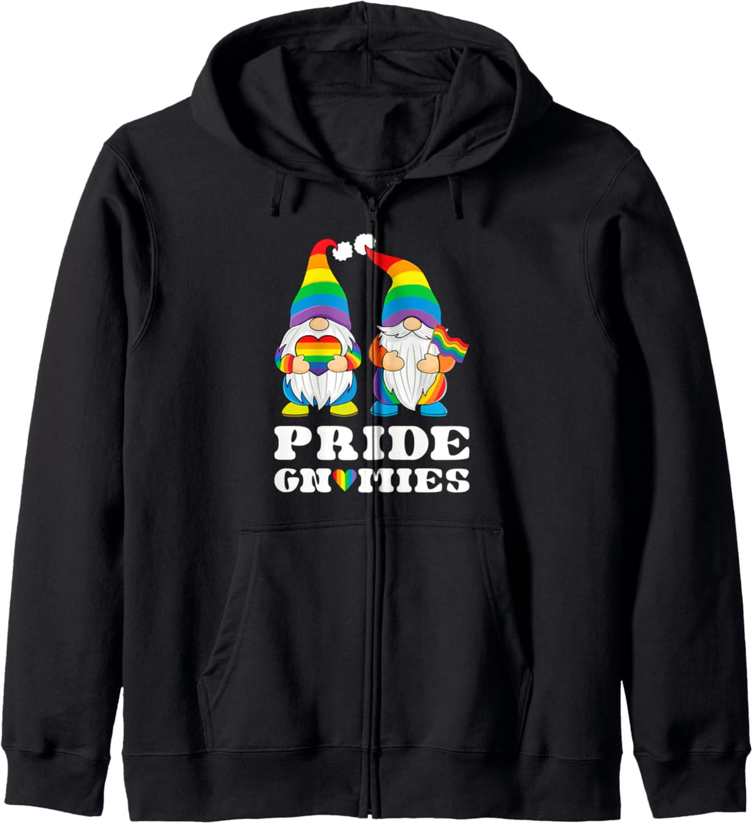 Pride Gnomies, LGBT Stolz, Regenbogenfarben Kapuzenjacke
