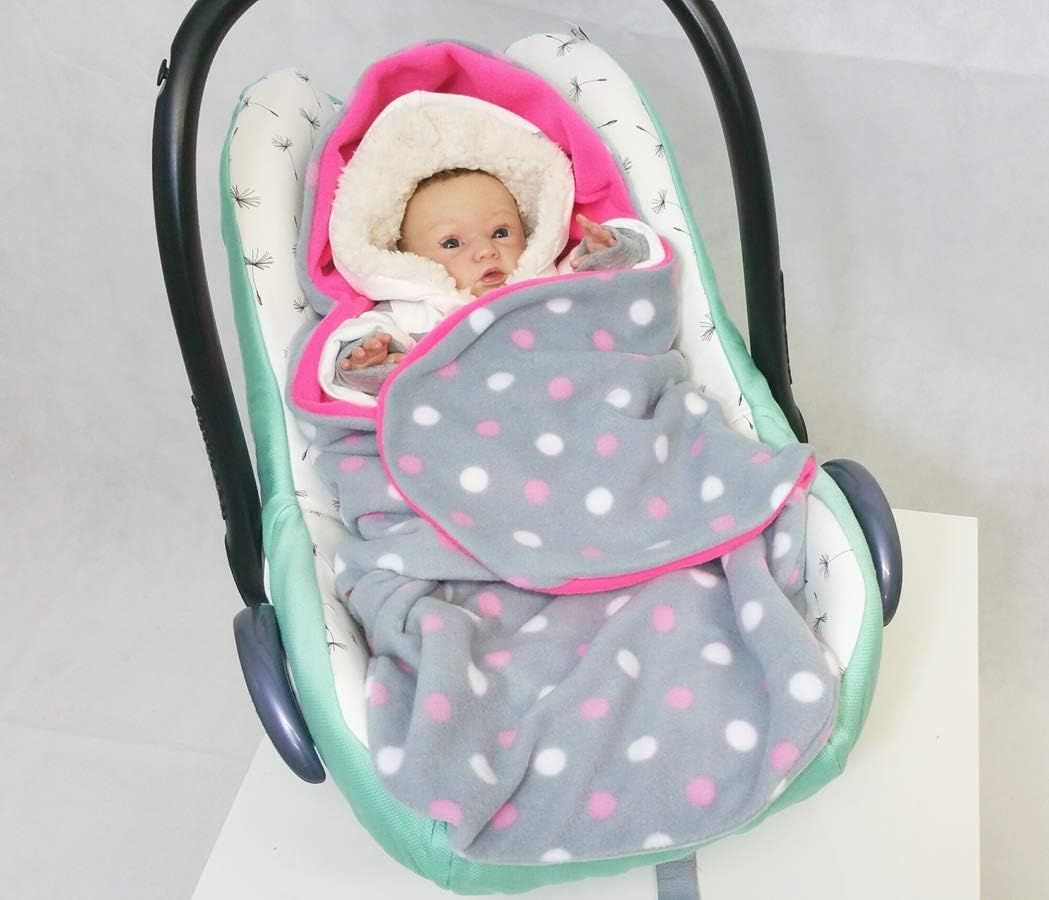 Atelier MiaMia - Einschlagdecke Baby Limitiert !! Einschlagdecke Babyschale (universell)