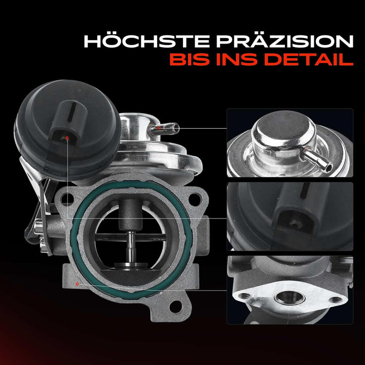 AGR-Ventil Pneumatisch für A2 8Z0 Arosa 6H Lupo 60, 6X1 Polo 6N2 1.4L Diesel 1999-2005 045131501