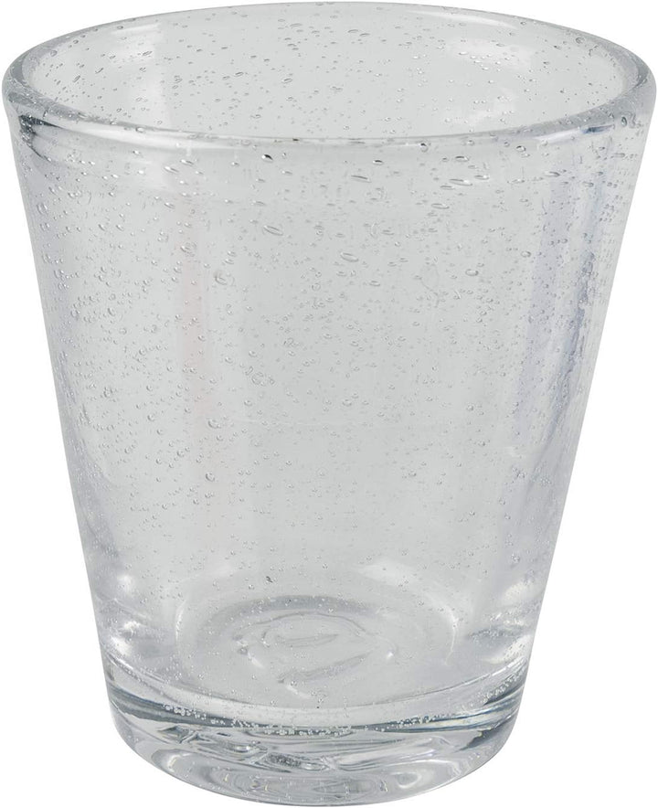 Villa d’Este Home Tivoli 5907746 Cancun/Marea Wasserbecher, 330 ml, mundgeblasen, Glas, Blaue Schatt