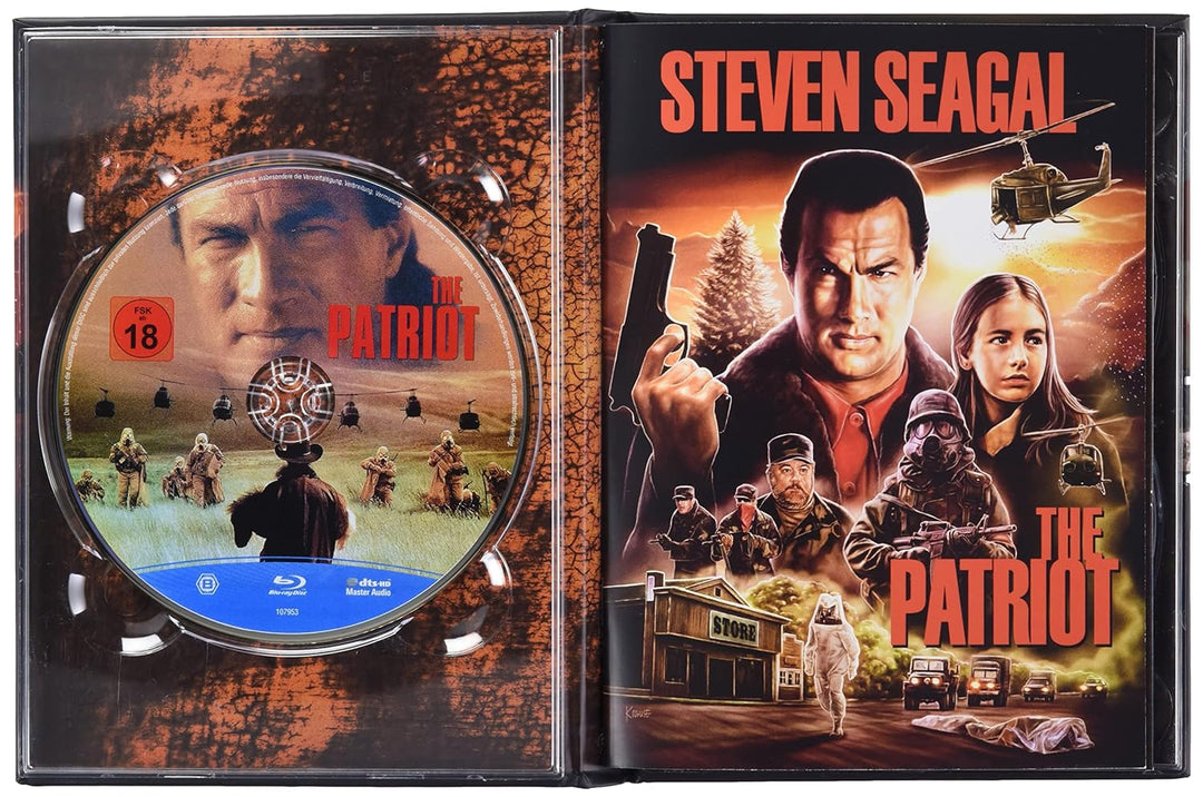 The Patriot - Mediabook - Cover Wattiert - Limited Edition auf 500 Stück (+ 2 Bonus-DVD) [Blu-ray],