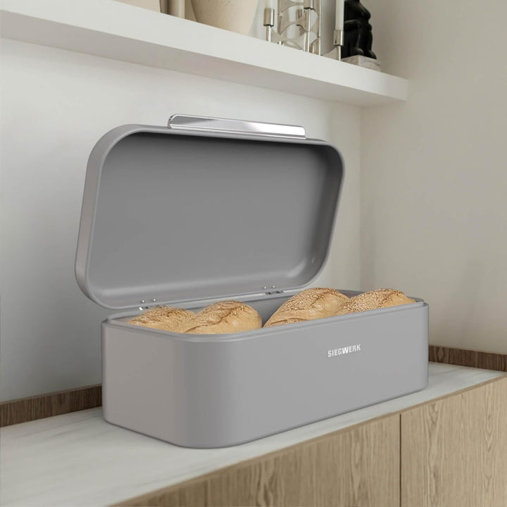 Design-Brotkasten PANOVA - Der Klassiker unter den Brotkasten - schwere, hochwertige Qualität - Korp