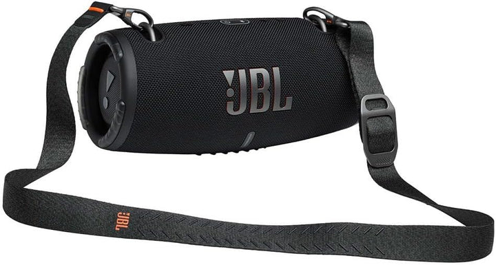 JBL Xtreme 3 Musikbox in Schwarz – Wasserdichter, portabler Stereo Bluetooth Speaker mit integrierte