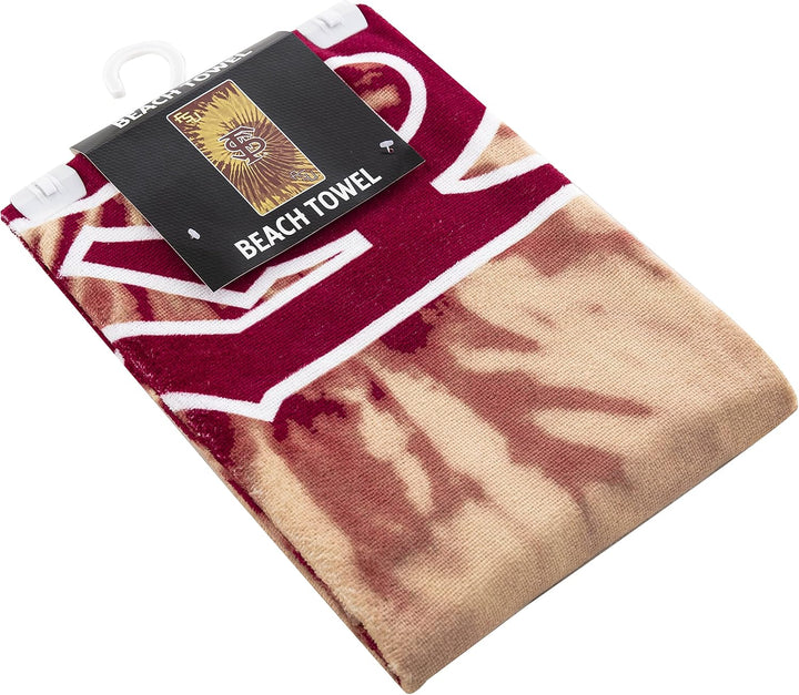 Northwest Unisex-Erwachsene Strandtuch Florida State Seminoles 30" x 60" Psychedelisch, Florida Stat