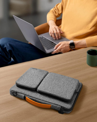 tomtoc 360° Tasche Hülle für 14-Zoll Neu MacBook Pro M3/M2/M1 Pro/Max A2992 A2918 A2779 A2442 2023-2