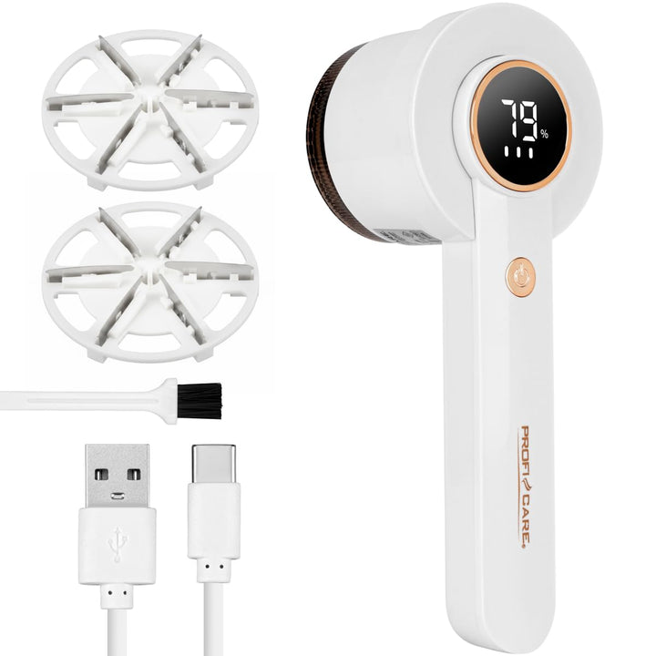 ProfiCare® Fusselrasierer elektrisch | Fusseln und kleine Knötchen/Pilling entfernen | mit Akku | fü