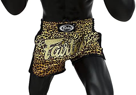 Fairtex Herren Boxen Shorts Training Kampfsport XXL Leopard Skin, XXL Leopard Skin