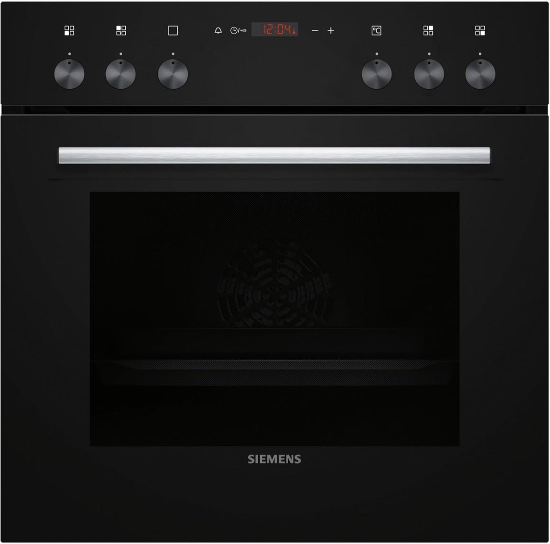 Siemens EQ110KA1B iQ100 Herd-Glaskeramik-Kochfeld-Kombination (herdgesteuert), 59,4 cm breit, Schnel