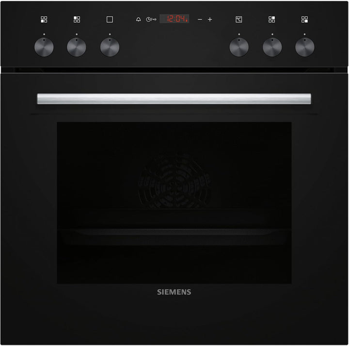 Siemens EQ110KA1B iQ100 Herd-Glaskeramik-Kochfeld-Kombination (herdgesteuert), 59,4 cm breit, Schnel
