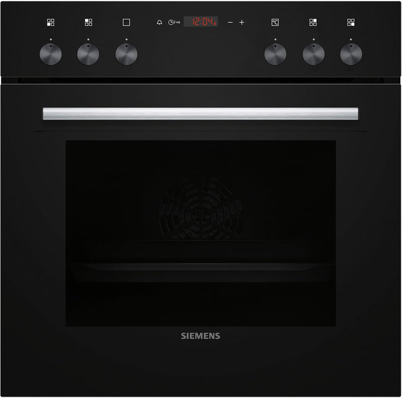 Siemens EQ110KA1B iQ100 Herd-Glaskeramik-Kochfeld-Kombination (herdgesteuert), 59,4 cm breit, Schnel