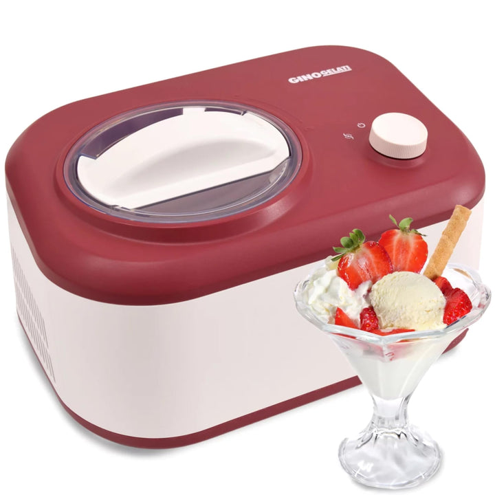 Syntrox Germany Digitale Eismaschine Polari mit Kompressor, Eiscreme selbst herstellen, Schnelle Eis