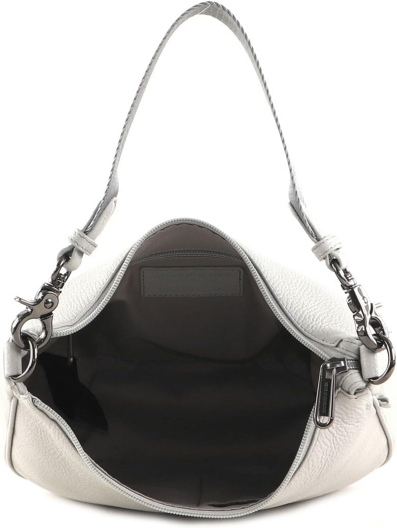 Mandarina Duck Damen Mellow Leather Handtasche Pearl, Pearl