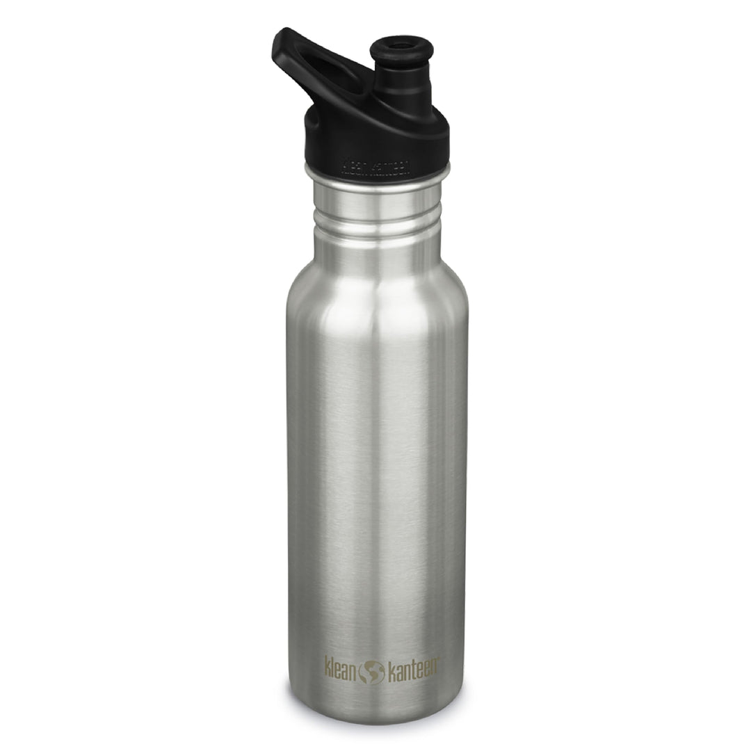 Klean Kanteen Unisex – Erwachsene Klean Kanteen-1008431 Flasche, Brushed Stainless, One Size , Edels