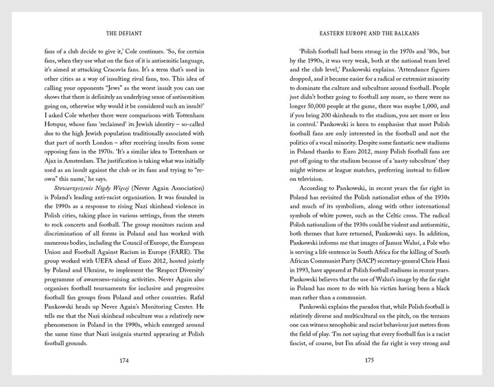 The Defiant: A History of Football Against Fascism, Taschenbuch